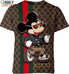 Mickey Mouse Gucci Chanel Shirt Check more at https://imakeitforyou.com/product/mickey-mouse-gucci-chanel-shirt-2/ Mickey Mouse Gucci, Gucci Mickey Mouse, Totoro Shirt, Pikachu Shirt, Attack On Titan Shirt, Mickey Mouse Donald Duck, Gucci Shirt, Nfl Gifts, Minnie Mouse Shirts