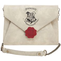 a harry potter envelope with a hogwarts wax seal on it