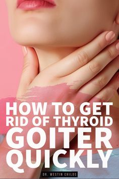 A thyroid goiter can sound like a scary diagnosis but it doesn't necessarily always indicate a big problem. Every case of goiter should be looked into, but there are some causes that are both reversible and which can be naturally treated. Learn more about what a goiter means for your thyroid, whether or not it will cause symptoms and problems such as weight gain, and both natural and medical treatment options available to you. Symptoms Of Thyroid Imbalance, Swollen Thyroid, Thyroid Imbalance