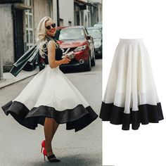 Circular Skirt Outfit, Cotton Dresses Online, Classic Outfits For Women, 2piece Outfits, Classy Outfits For Women, Fancy Wedding Dresses, Stylish Work Attire, Stylish Party Dresses, Classy Casual Outfits