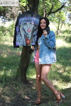 "Gift for daughter Custom denim jacket - jacket hand-painted - unique denim clothing - hand painted jacket - wearable art - designer's jacket This jacket is already sold. Under the order you can draw any picture and customize any jacket of any size! Just send me a private message and we will discuss everything! * Colorful handmade products for those who love exclusivity and uniqueness! Perfect gift for you and your friends. * It is perfect for any time of the year and any occasion. You can make Spring Hand Painted Denim Jacket, Artistic Hand Painted Fitted Denim Jacket, Artistic Fitted Hand-painted Denim Jacket, Artistic Hand Painted Denim Jacket For Fall, Jean Jacket And Jeans, Fancy Birthday Party, Graffiti Clothing, Hand Painted Jacket, Custom Denim Jacket