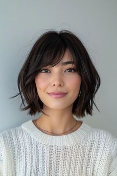 Bob Cuts, Hair 2024, Haircut Ideas, Thick Hair, Hair Cut, Beauty Hair, Hair Nails, New Hair, Hair And Makeup