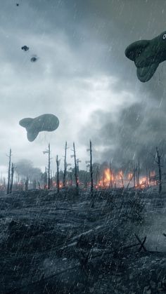 Battlefield 1 Concept Art, Ww1 Battles, Wojskowy Humor, Trench Warfare, Ww1 Art, Apocalypse World, Military Wallpaper, Military Drawings, German Soldiers Ww2