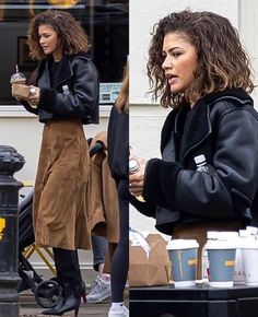 Zendaya Short Hair Curly, Zendaya Curly Hair, Zendaya Short Hair, Zendaya Hair, Bob Haircut Curly, Zendaya Style, Wavy Haircuts, Sydney Sweeney