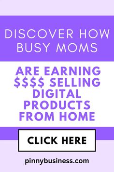 a purple and white poster with the words, discovering how busy moms are earning $ 5