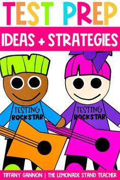 Do your students need motivation and a mindset boost for standardized testing? These Rock the Test Posters and Crafts will help with that! Use this resource to get students excited and ready to rock those standardized tests! Read more about these fun test taking strategy posters, test prep activities, testing strategies, and rock star crafts from Tiffany Gannon by clicking the pin! Testing Bulletin Board Ideas, Testing Motivational Posters, Teaching Strategies Elementary, Planning School, Classroom Assessment