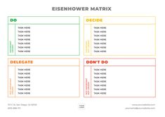 a printable task sheet with the words, do and don't do on it