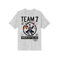 Join the team with this men's Naruto Team 7 tee. Join the team with this men's Naruto Team 7 tee. Crewneck Short sleevesFABRIC & CARE Cotton Machine wash Imported Size: XL. Color: Grey. Gender: male. Age Group: adult. Pattern: Graphic. Casual T-shirt With Team Logo For Team Events, Naruto Team 7, Naruto Teams, Team 7, Pattern Graphic, The Team, This Man, Naruto, Age Group