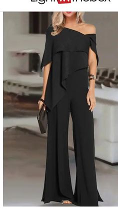 Cold Shoulder Jumpsuit, Neue Outfits, Jumpsuit Online, Palau, Tonga, Vanuatu, Elegant Party, Type Of Pants, Mongolia