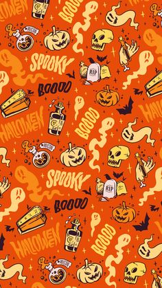 Iphone Background Red, Halloween Aesthetic Wallpaper, Pumpkin Skull, Halloween Express, Witchy Wallpaper, Matching Halloween