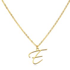 *Free* Gift With Every Order!! Letter E Cursive Initial Necklace Chain Length 15 1/2 - 18 Inches Adjustable All Jewelry Comes Beautifully Packaged And Ready For Gift Giving. Letter E Cursive, E Cursive, Order Letter, Initial E, Peridot Pendant, Vintage Beads Necklace, Dragonfly Necklace, Daisy Necklace, Mens Chain Necklace