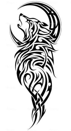 Explore ThE DeViLs iNk taTToo 666's board Tattoo stencils and ideas, followed by 273 people on Pinterest. See more ideas about tattoo Wolf Tattoo On Arm, One Color Tattoo, Masculine Drawing, Tattoos With Color, Sleeve Drawing, Celtic Wolf Tattoo, Wolf Stencil, Trible Tattoos, Wolf Symbol