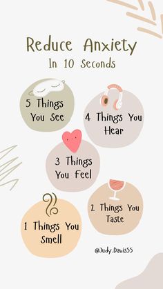 If you deal with anxiety you never know when you are going to get slammed and it can be in the most inconvenient places. This quick way to distract your thoughts will help you no matter where you are. What are 5 things you see, 4 things you hear, 3 things you feel, 2 things you taste and 1 thing you smell? Ways To Distract Yourself, Distract Yourself, Endocannabinoid System, Self Care Activities, Quality Of Life, Mental Wellness, Emotional Health, Chronic Pain