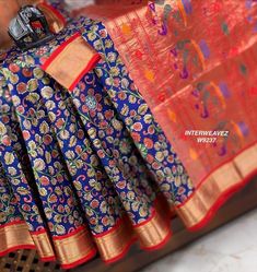 Chanderi Silk Saree, Trendy Sarees, Indian Sarees, Saree Wedding, Silk Saree