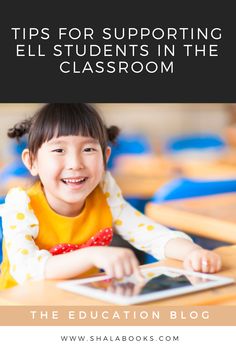 Visit our blog to learn tips on how to support ELL students with little to no English language skills in your classroom. #ELL #englishlanguagelearning #englishlanguagelearners Language Learners, Language Skills, In The Classroom, The Classroom