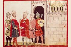 Eleanor of Aquitaine's Descendants Through King John Vatican Library, Terra Santa, 14th Century, Picture Library, Crusades, Architecture Drawing