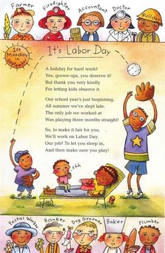 children's labor day poem