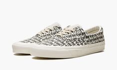 Era 95 Reissue (FOG) 4000328260 Vans White Sneakers With Graphic Print, White Vans Sneakers With Graphic Print, Vans Fear Of God, Vans Era, Stadium Goods, Fear Of God, Size 10, Sneakers