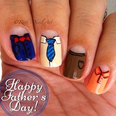 Posts you've liked | Websta Father’s Day Nail Designs, Fathers Day Nails, March Nails Ideas, March Nails, Snail Art, Holiday Nails, Nails Ideas, Nails Nailart, Happy Father