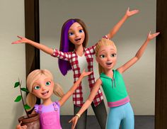 Chloe Bourgeois, Barbie Sisters, Barbie Cartoon, Be With You Movie, Beautiful Barbie Dolls, It Takes Two, Barbie Dream, Barbie Dream House, Big Dreams