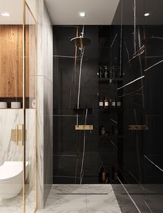 дизайн санузла в современном стиле Italian Bathroom, Matte Black Kitchen, Restroom Design, Modern House Facades, Shower Time, Bathroom Renos, Beautiful Bathrooms, Modern Bathroom Design