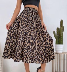 Fashion Leopard Print Midi Skirts for Women Summer 2024 New Elastic Band Elegant Chic High Waisted Long Skirts Material: PolyesterModel Number: S18SK0346Waistline: empirePattern Type: LeopardSilhouette: A-LineStyle: CasualDecoration: Lace-UpGender: WomenDresses Length: Mid-Calf Leopard Print Skirt For Summer Party, Summer Party Leopard Print Skirt, Leopard Print Party Skirt For Summer, High Waist Leopard Print Skirt For Fall, Spring Party Leopard Print Bottoms, Trendy High Waist Leopard Print Skirt, Spring Leopard Print Midi Skirt, Casual Leopard Print Midi Skirt Bottoms, Casual Leopard Print Midi Skirt