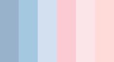 pastel blue and pink color swatches for wallpaper or backdrops in different colors