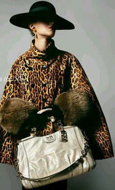 Vogue Japan, Print Coat, Grab Bag, Fur Fashion, High Fashion