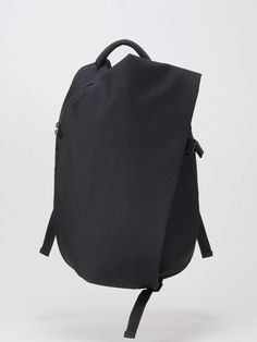 coteetciel Backpack Black Isar S EcoYarn Black côte&ciel US 28470 Futuristic Backpack, Design Statement, Futuristic Design, Laptop Pocket, Black Metallic, Black Interior, Woman Colour, A Bag, Front Pocket