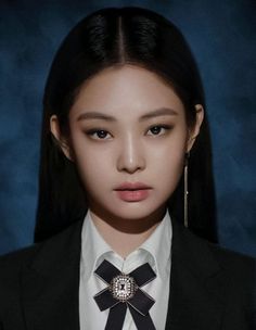 Kim Jennie Korean Id Photo, Yearbook Pictures, School Id, Yearbook Photos, Id Photo, Kali Uchis, Jennie Kim Blackpink, Foto Art, School Photos