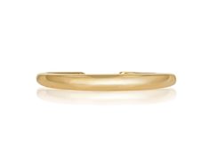 This Gold Domed Bangle in 14k yellow gold features a hinged closure. This piece looks great alone and amazing stacked with other bangles. Bangle comes in size small- perfect for a small wrist. Can be special ordered in larger sizes and in white or rose gold. The size of this bangle bracelet is approximately 6.3 inches for a size small wrist. This represents the inside circumference the bangle. Please contact us for custom sizes. Please allow 4-6 weeks for delivery Formal Rose Gold Round Cuff Bracelet, Elegant Gold Open Band Bangle, Classic Adjustable Gold Bracelet With Polished Finish, Elegant Gold Bracelet With Open Band, Timeless Adjustable Gold Bracelet With Polished Finish, Formal Rounded Jewelry With Smooth Bezel, Luxury Gold Bracelet With Open Band, Adjustable Polished Yellow Gold Bracelet, Elegant Open Band Bracelet With Polished Finish