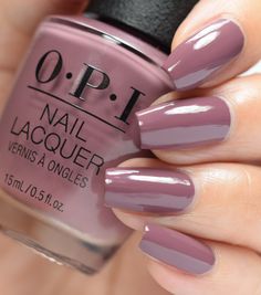 Nail 2023 Color, Opi Mauve Nail Polish, Newest Nail Colors, Opi Professional Gel Colors, Mauve Nail Color Opi, Mauve Nail Colors Gel, Neutral Color Nails Short, Mauve Opi Gel Polish, Fall Dip Colors 2022