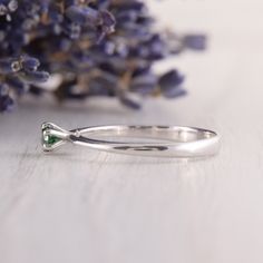 Small Minimalist Womens Silver Emerald Ring, Delicate Sterling Silver Ring, Unique Dainty Promise Ring, Green Stone Ring, May Birthstone WE OFFER UNLIMITED PERIOD INSTALLMENTS PLAN This is a beautiful, stunning, feminine ring that works well for all occasions, styles, and ages. You will love it! Ring information: Main stone: Emerald Approximate size: 3.0mm Metal type: Silver Metal stamp: 925 Sterling Silver Installment Payments We offer installment payments for an unlimited period for absolutely Minimalist Round Cut Emerald Ring As Gift, Minimalist Round Cut Emerald Ring Gift, Minimalist Emerald Ring With Bezel Setting For Promise, Minimalist Prong Setting May Birthstone Ring, Minimalist Diamond Ring With Prong Setting For May Birthstone, Minimalist Emerald Ring For May Wedding, Minimalist May Birthstone Solitaire Ring, Minimalist May Birthstone Crystal Promise Ring, Minimalist Formal Stackable Birthstone Rings