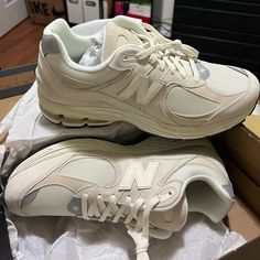 Brand New Men New Balance Shoe Never Worn Cream Color Shoes Men, Men New Balance, New Balance Shoe, New Balances, New Balance White, Shoes New Balance, Cream Shoes, Old Money Style, New Balance Sneakers