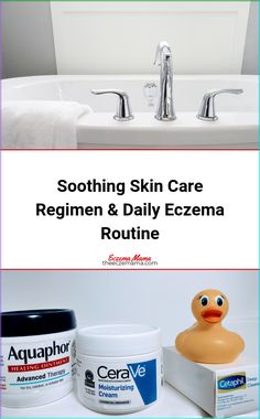 A daily skin care regimen and eczema routine for babies and toddlers with eczema. Read to see what a day in the life of an toddler with eczema and food allergies. Get baby bath tips and more. #eczema #skincare #babybath #parentingtips Bath Tips, Natural Skincare Recipes, Skin Care Routine For 20s, Night Time Skin Care Routine, Healing Ointment, Nighttime Skincare, Mama Blog, What A Day, Summer Skincare