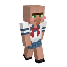 an image of a minecraft character