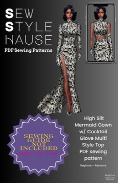 the sewing pattern for sew style hausee is available in two different styles