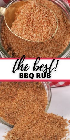 the best bbq rub recipe in a jar