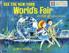 an old children's book with the title see the new york world's fair