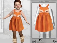 Sims Infant Clothes, The Sims 4 Cc Baby Clothes, The Sims 4 Cc Baby, Barbie Sims, Toddler Cc Sims 4, Fox Clothing