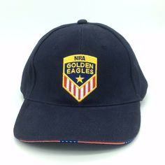 NRA National Rifle Association Golden Eagles Club Americana Ball Cap Hat American Flag Gold Star Navy USA #GoldenEaglesHat #NRAhat #Flaghat #USAhat Eagles Hat, Golden Eagles, Coffee Wedding, Flag Hat, Mccalls Sewing Patterns, Head & Shoulders, Mccalls Patterns