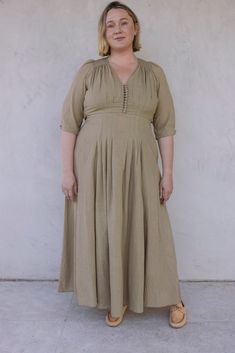 the olympia dress in khaki – Kara Thoms Boutique Fitted Khaki Maxi Dress, Classic Cotton Dress With Relaxed Fit, Spring Olive Linen Dress, Spring Khaki Midi-length Dress, Spring Khaki Midi Dress, Spring Khaki Linen Dress, Khaki Midi-length Spring Dress, Solid Relaxed Fit Dress For Daywear, Classic Beige Linen Dress