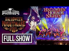 a group of dancers on stage with the words halloween night maree live full show