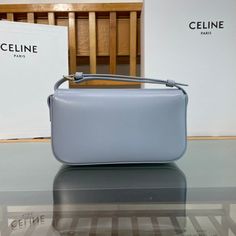 Size: Standard Size It comes with Dust box, Care manual, Tag, and Paper bag. Celine Triomphe Shoulder Bag, Celine Shoulder Bag, Celine Bags, Branded Handbags, Luxury Accessories, New Handbags, Christmas Sale, Grade 1, Exclusive Collection