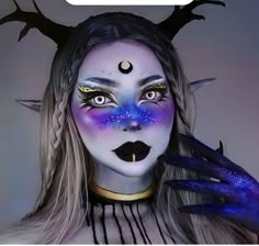 Very Easy Makeup, Makeup Brushes For Beginners, Dark Fantasy World, Halloweenský Makeup, Smokey Makeup