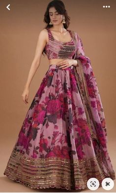 Simple Lehenga Outfits, Skirt Design Indian, Saree For Shaadi, Marriage Outfits For Women Traditional, Women Lehenga Designs, New Lehnga Designs 2024, Lehenga Made From Saree, Chiffon Lehenga Designs, Simple Wedding Look Indian