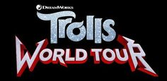 the title for'tales world tour'is shown in red and white letters on a black background