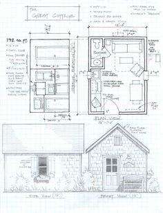 the plans for a small cabin house