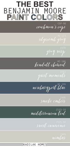 the best paint colors for your home