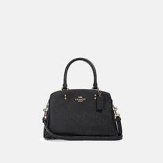 Great Shopping NWT COACH MINI LILLIE CARRYALL in BLACK F91146 IMBLK, Womens Bags Coach Lillie, Carry All Bag, 4 H, Fashion Bags, Bags Handbags, Bag Lady, Handbags, Best Deals, Leather